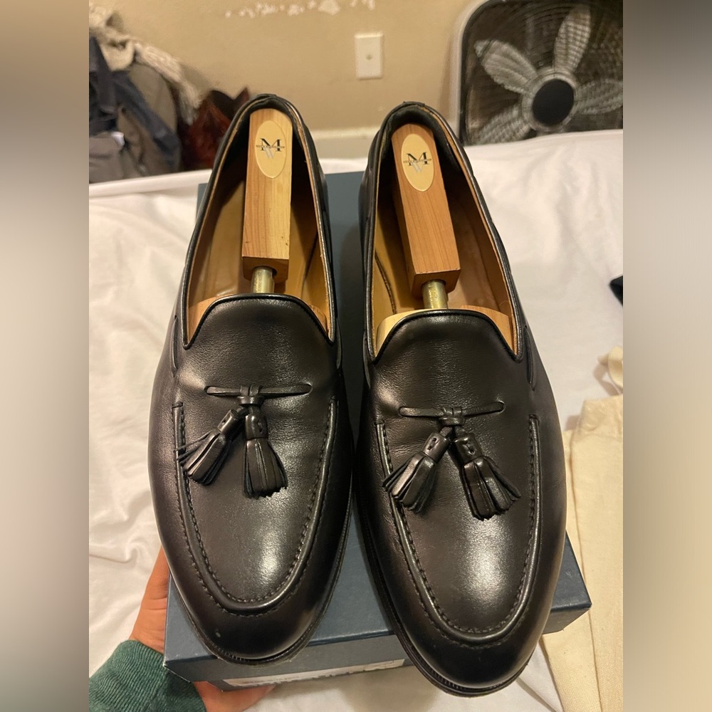 Black suitsupply loafers- size 11